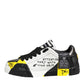 Dolce & Gabbana Multicolor Lettering Portofino Sneakers Shoes