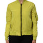 Dolce & Gabbana Yellow Polyamide Zipper Bomber Women’s Jacket