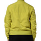 Dolce & Gabbana Yellow Polyamide Zipper Bomber Women’s Jacket