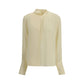 Tom Ford Cream Silk Blouse