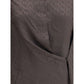 Fendi Brown Silk Dress Shirt
