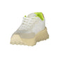 Blauer White Polyester Sneaker