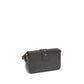 PINKO Black Calf Leather Bos Taurus Shoulder Bag