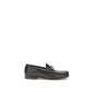 Gucci Brown Calf Leather Bos Taurus Slip-On Loafers
