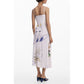 Desigual White Polyester Dress