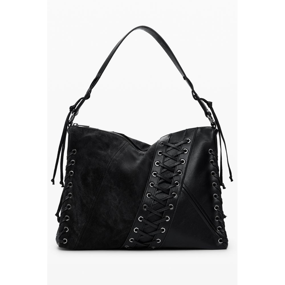 Desigual Black Polyethylene Handbag