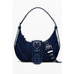 Desigual Blue Cotton Handbag