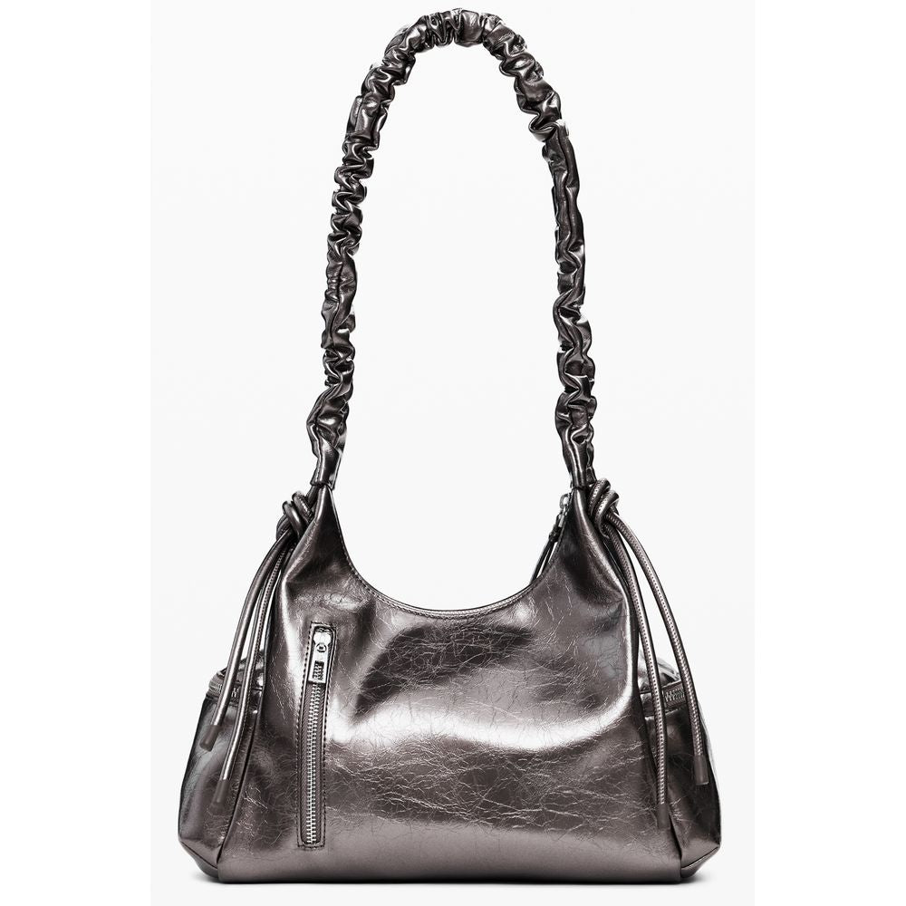 Desigual Bronze Polyethylene Handbag