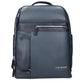 Piquadro Blue Leather Backpack