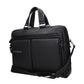 Piquadro Black Leather Business And Laptop Bag