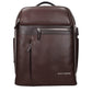 Piquadro Brown Leather Backpack