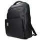 Piquadro Black Leather Backpack