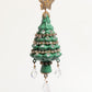 Dolce & Gabbana Gold Brass Multicolour Christmas Tree Earrings