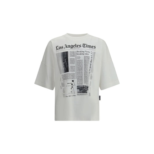 Palm Angels Paxlatimes News T-Shirt Mens T-Shirt