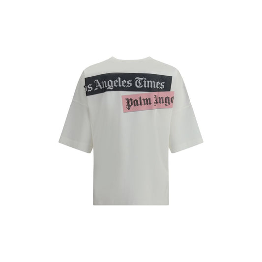 Palm Angels Paxlatimes News T-Shirt Mens T-Shirt