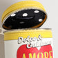 Dolce & Gabbana Amore Leather Yellow Bag Charm Coin Case Keychain Keyring