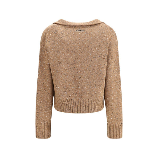 PINKO Beige Wool Sweatshirt