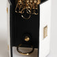 Dolce & Gabbana White Leather Card Case Holder Wallet Gold Logo Plate  Key Holder Mens Wallet