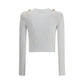 Balmain Ribbed and braided Cardigan