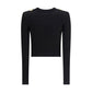 Balmain Ribbed and braided Cardigan