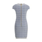 Balmain Light Blue Polyamide Casual Dress