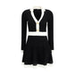 Balmain Black Viscose Casual Dress