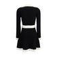 Balmain Black Viscose Casual Dress