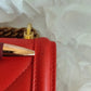 Dolce & Gabbana Red Quilted Devotion Crossbody 11 PRO Phone case bag