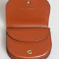 Dolce & Gabbana Brown Black Calf Leather Leopard Print Logo Plaque Wallet
