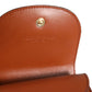 Dolce & Gabbana Brown Leopard Print Calf Leather Small Coin Purse Wallet