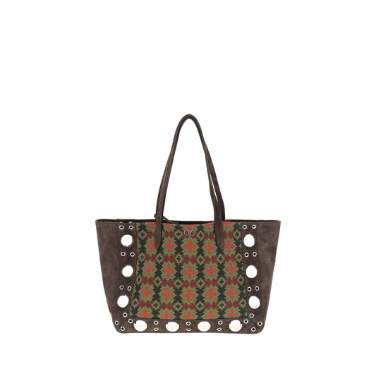 Valentino Garavani Embroidered Nellcote Tote Bag Womens Shoulder Bag