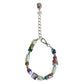 Dolce & Gabbana Multicolor Murano Glass Beads Brass Zamak Necklace Womens Necklace