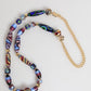 Dolce & Gabbana Multicolor Murano Glass Beads Gold Brass Chain Jewelry Necklace