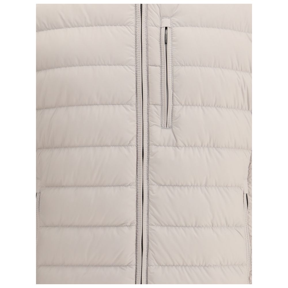 Parajumpers Beige Polyamide Full-Length Jacket Mens Jacket