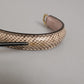 Dolce & Gabbana Beige Brown Snakeskin Leather Gold Ring Shoulder Strap