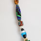 Dolce & Gabbana Multicolor Murano Glass Beads Gold Chain Jewelry Necklace