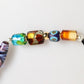 Dolce & Gabbana Multicolor Murano Glass Beads Gold Chain Jewelry Necklace