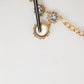 Dolce & Gabbana Gold Crystal Clock Face Pendant Statement Jewelry Necklace