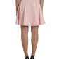 Dolce & Gabbana Light Powder Rose Viscose Pleated Skirt