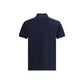 Burberry Blue Cotton Polo Shirt