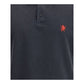 Balenciaga Black Cotton Polo Shirt