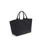 Ganni XXL Canvas Tote Bag Womens Shoulder Bag