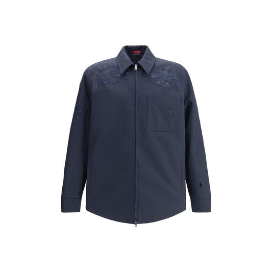 Gucci Cotton Jacket with embroidery Mens Jacket