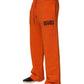 Dolce & Gabbana Orange Cotton DG VIB3 Logo Drawstring Sweatpants Pants
