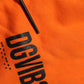Dolce & Gabbana Orange Cotton DG VIB3 Logo Drawstring Sweatpants Pants