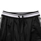 Dolce & Gabbana Black Polyester Logo Stripe Track Jogger Pants