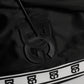 Dolce & Gabbana Black Polyester Logo Stripe Track Jogger Pants
