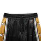Dolce & Gabbana Black Gold Satin Crown Side Stripe Jogger Pants