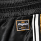 Dolce & Gabbana Black Gold Satin Crown Side Stripe Jogger Pants