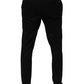 Dolce & Gabbana Black Cashmere Dress Formal Men Trouser Pants